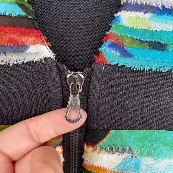 Rag & Bone Watercolor Frayed Harley Mini Dress XS - Picture 6 of 9